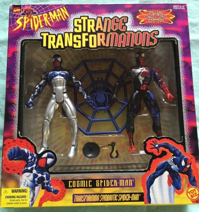 Toybiz Spider-Man Strange Transformations Figures Set