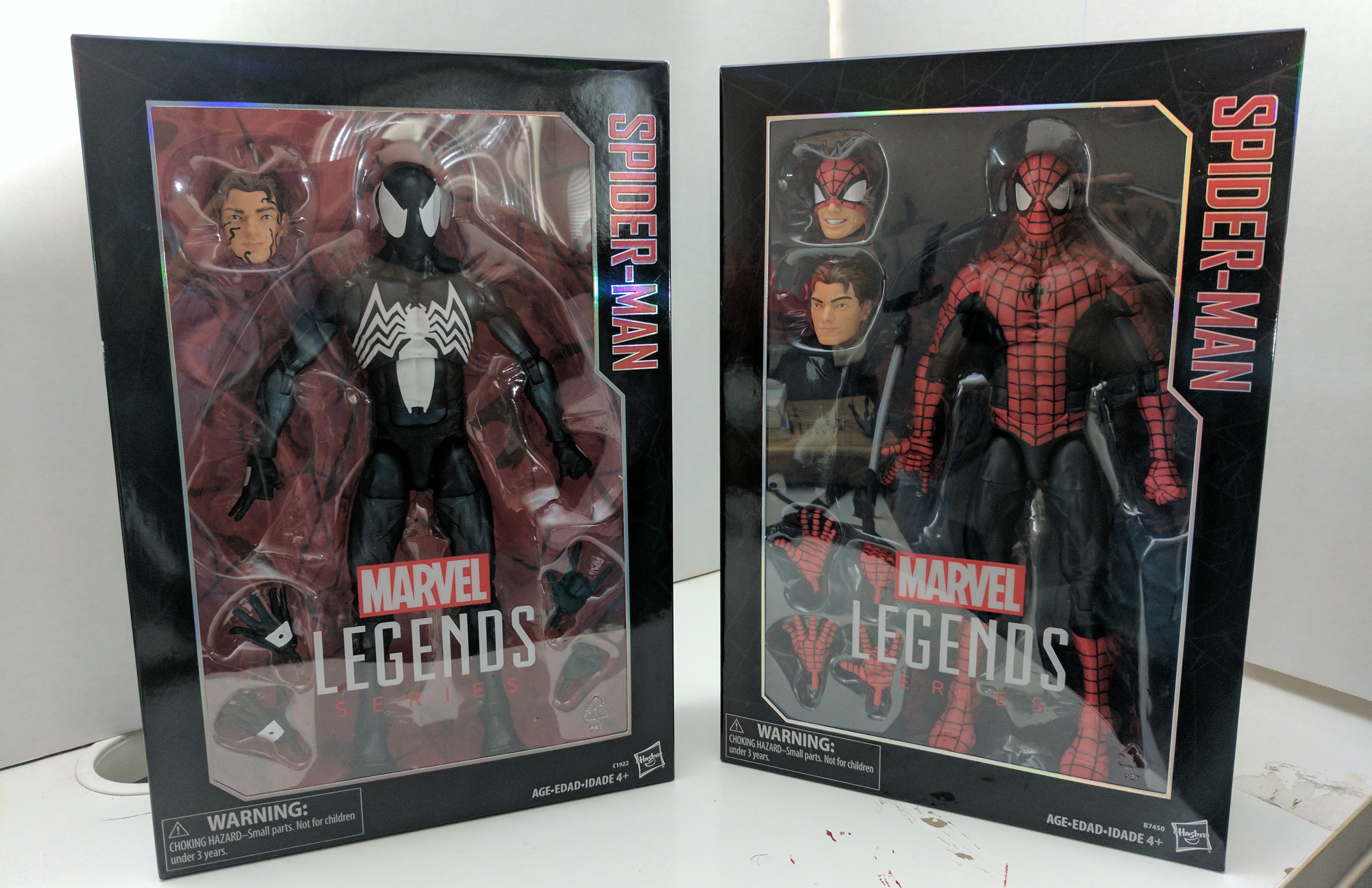 12" Marvel Legends Series Spider-Man-Symbiote 
