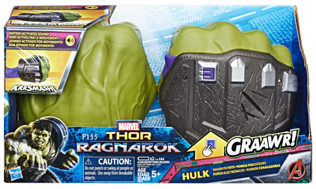 Hasbro Hulk Smash FX Fists Thor Ragnarok