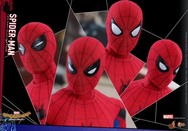 Homecoming Spider-Man Hot Toys Figure Interchangeable Eyes