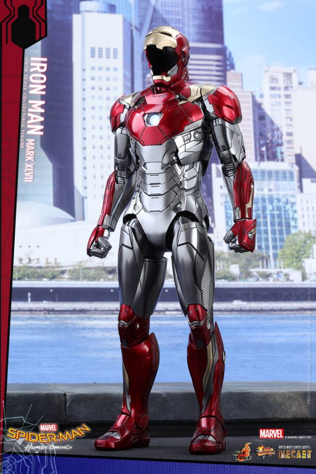 Hot Toys Mark 47 Iron Man MMS Die-Cast Armor Empty