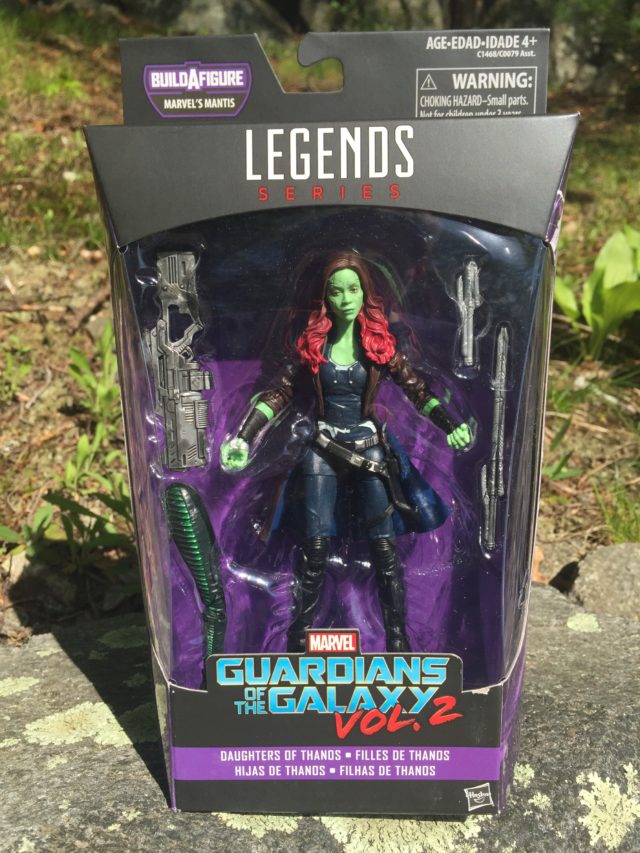 Marvel Legends Daughters of Thanos Gamora Figure Packaged