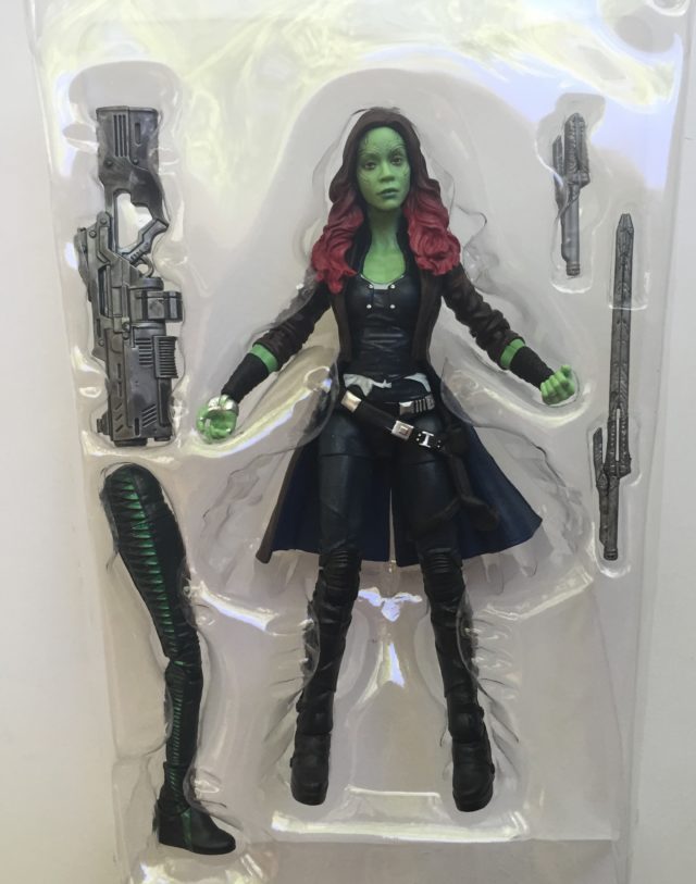 Marvel Legends Gamora 6" Figure and Accessories 2017