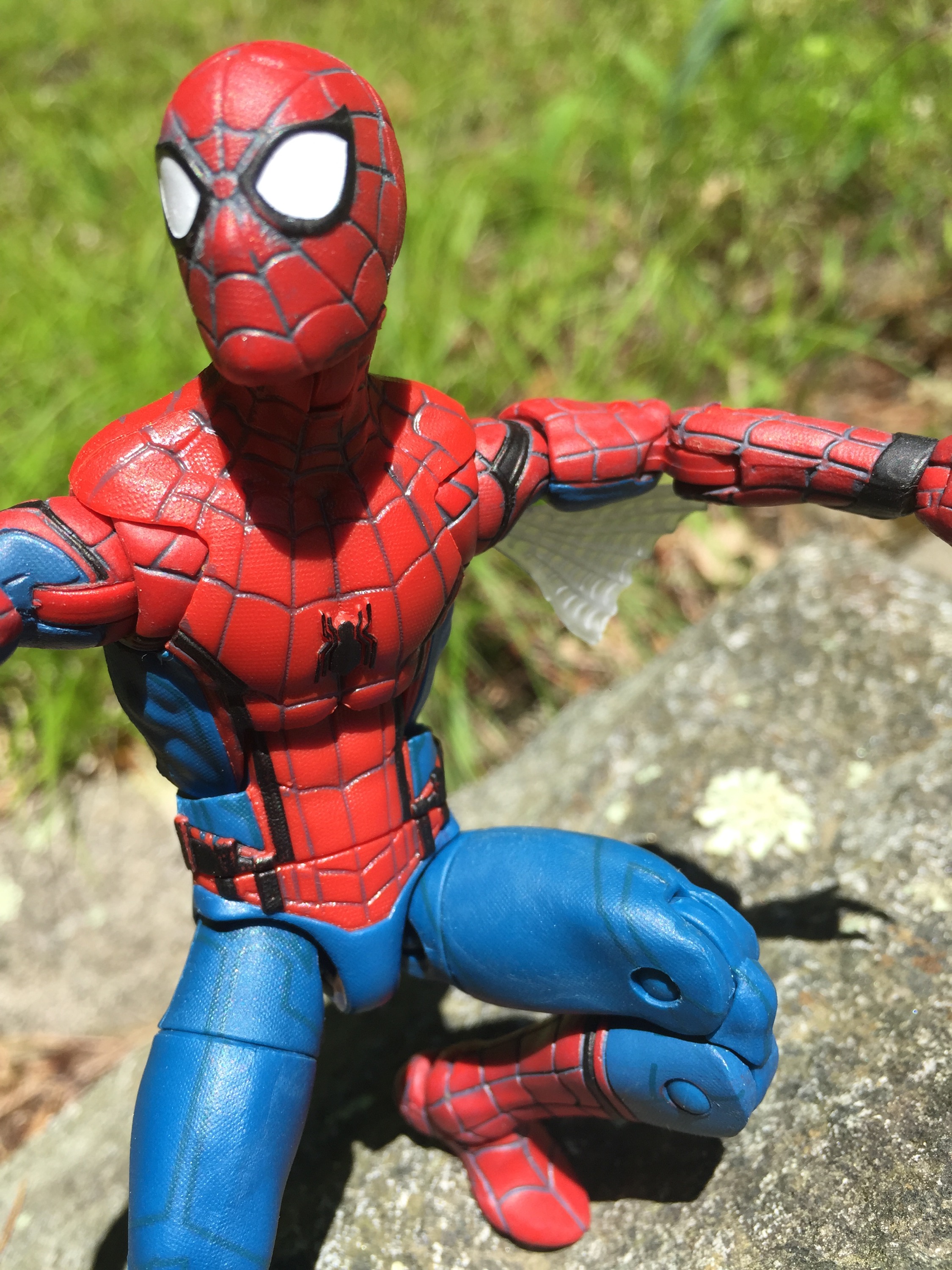 Marvel Legends Spider Man Action Figure Baf 6 Loose Spiderman Custom Homecoming 
