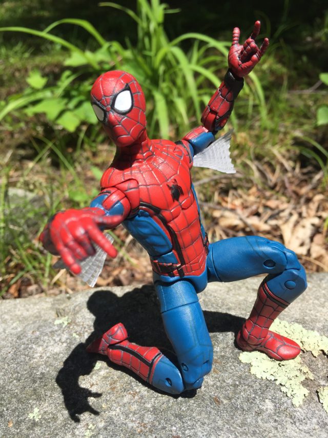 Marvel Legends 2017 Homecoming Spider-Man Figure Articulation