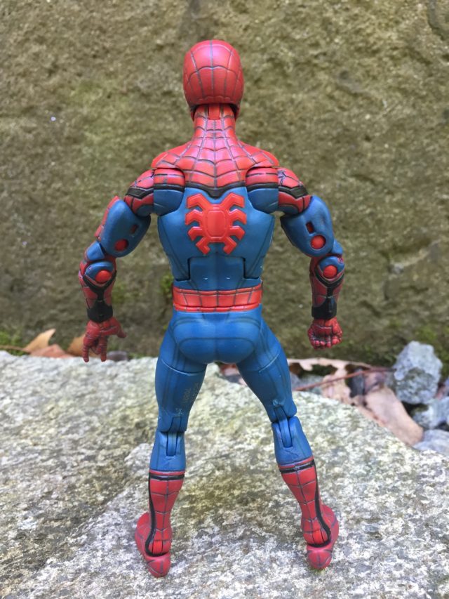 Back of Hasbro Marvel Legends Web Wings Spider-Man Figure