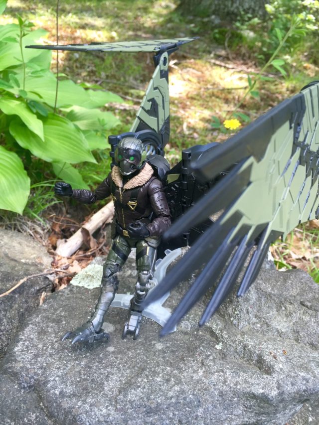 Articulation on Hasbro Marvel's Vulture Wings Flight Pack