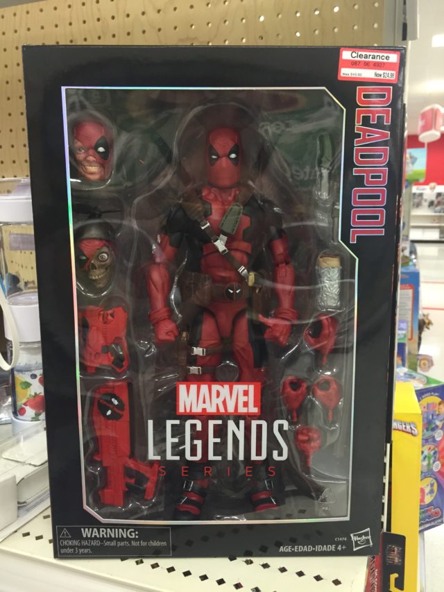 Marvel Legends 12" Deadpool Figure Clearance