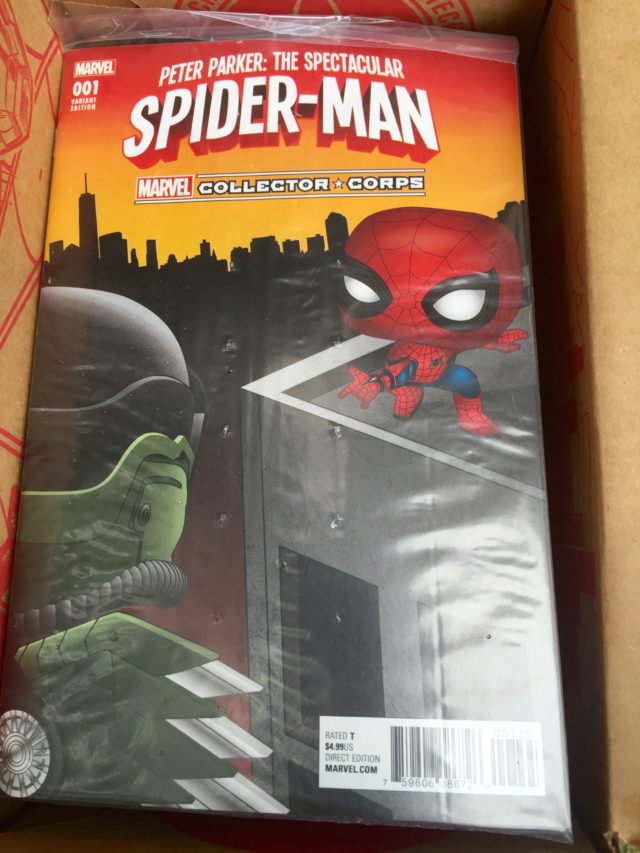 Funko Collector Corps Peter Parker Spider-Man #1 Cover