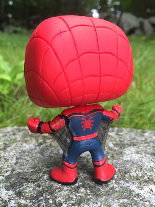 Back of Web Wings Spider-Man POP Figure