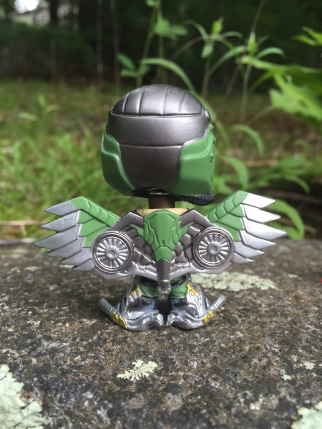 Back of Spider-Man Homecoming Vulture Mystery Minis Vinyl Figure