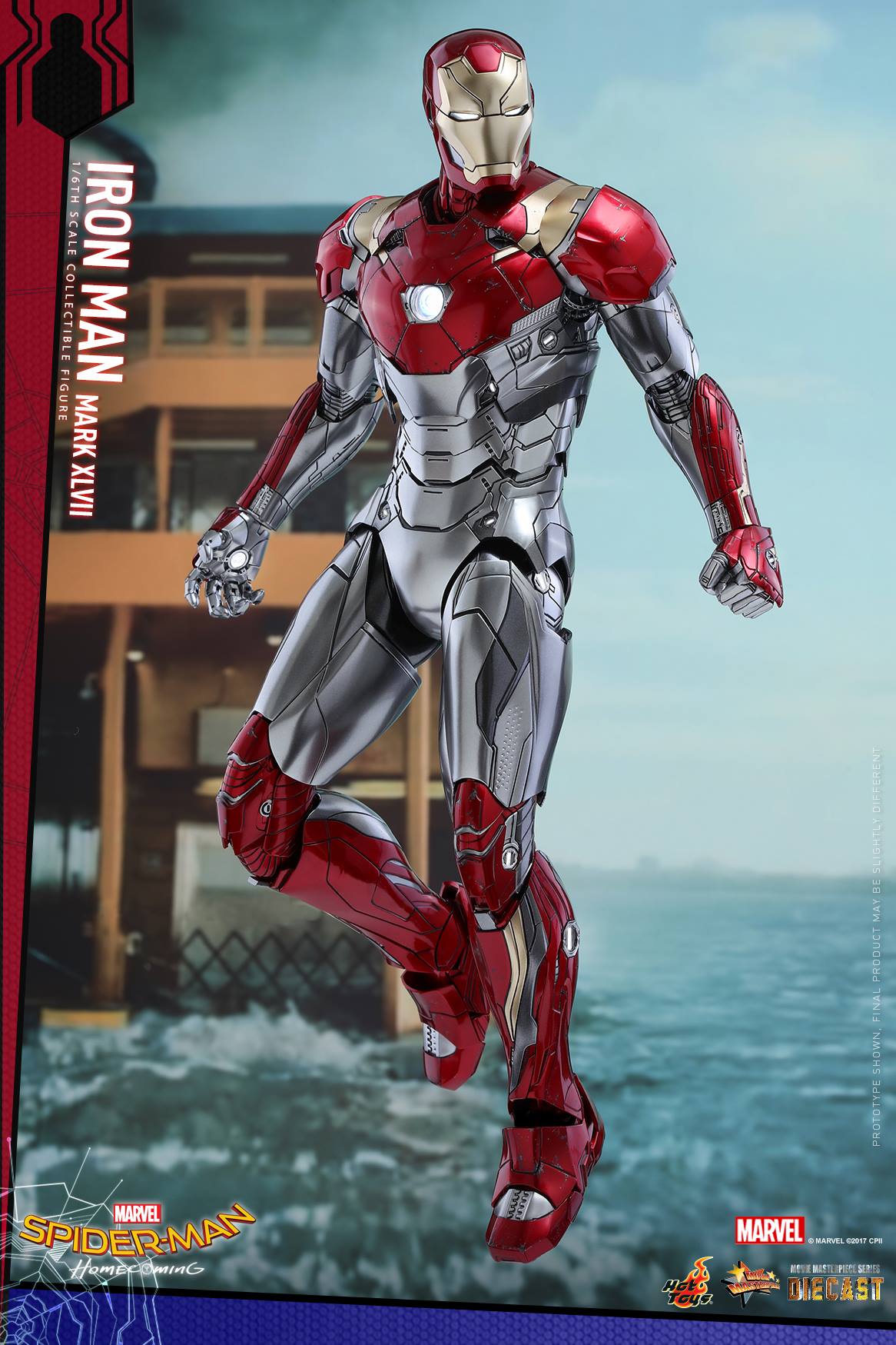 Hot Toys Spider Man Homecoming Iron Man Mark 20 Die Cast Figure ...