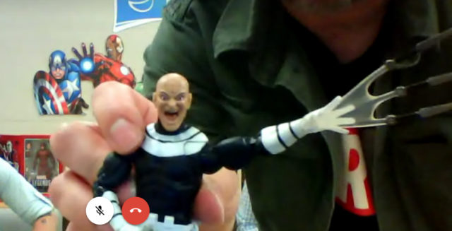 Marvel Legends Bullseye Figure Unmasked Screenshot