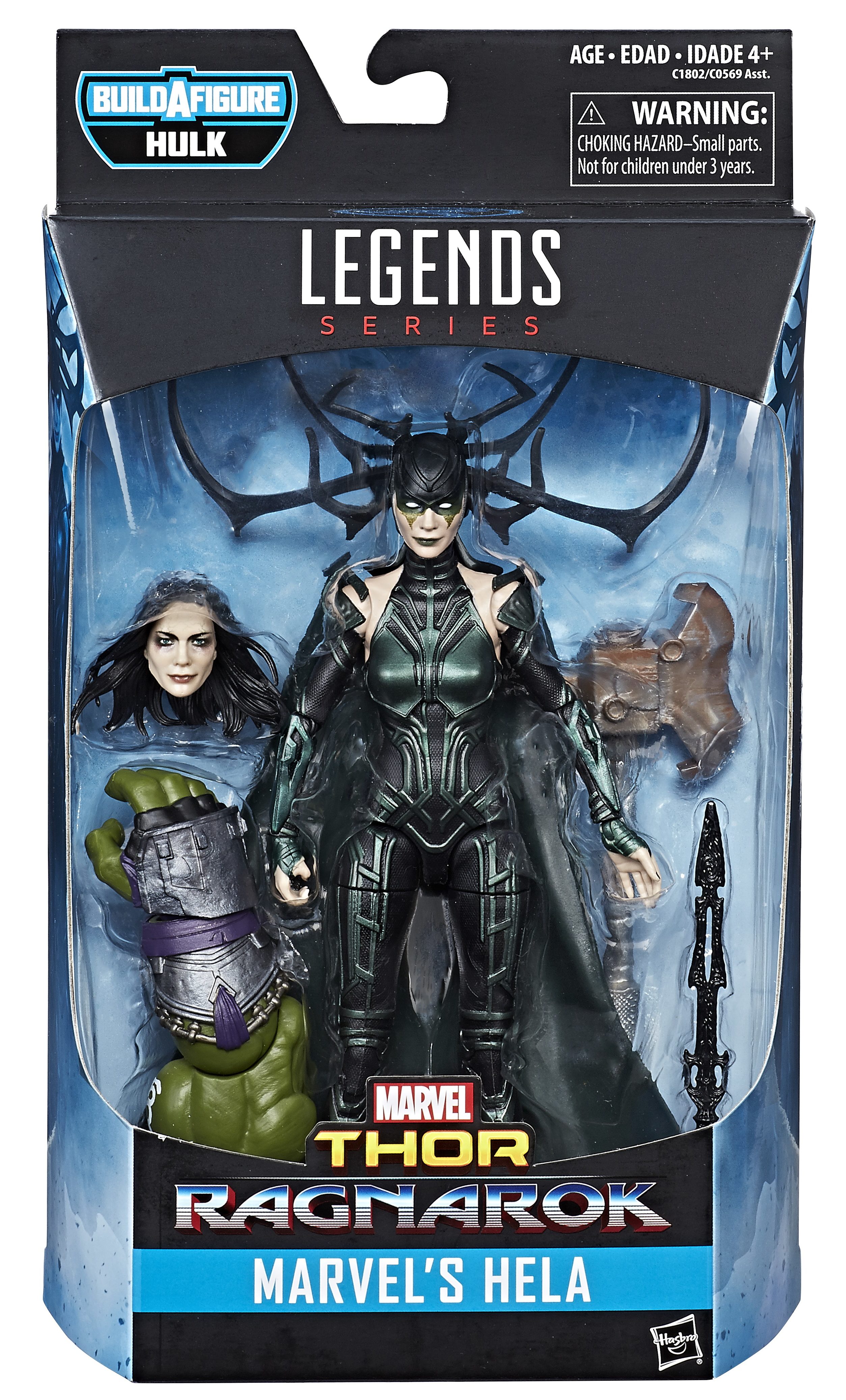 Hulk BAF Thor Ragnarok Series NEW Marvel Legends 6" Loki Action Figure