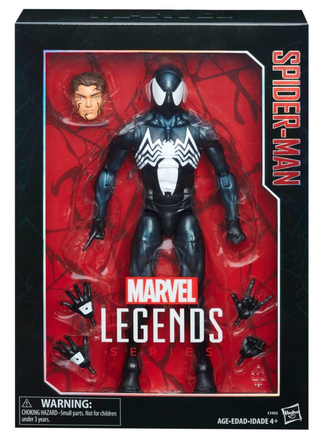 Marvel Legends Symbiote Spider-Man 12 Inch Figure Packaged