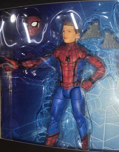 tom holland spiderman figure