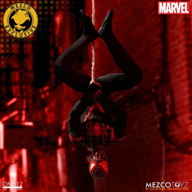 Mezco Miles Morales Spider-Man ONE 12 Collective Figure Exclusive