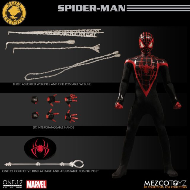 ONE 12 Collective Miles Morales Figure and Accessories