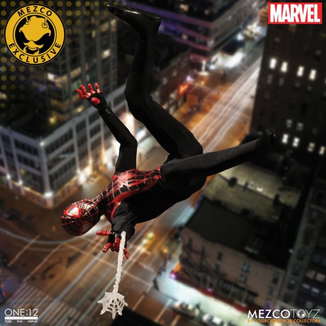 SDCC 2017 Exclusive Mezco Spider-Man Miles Morales 6 Inch Figure