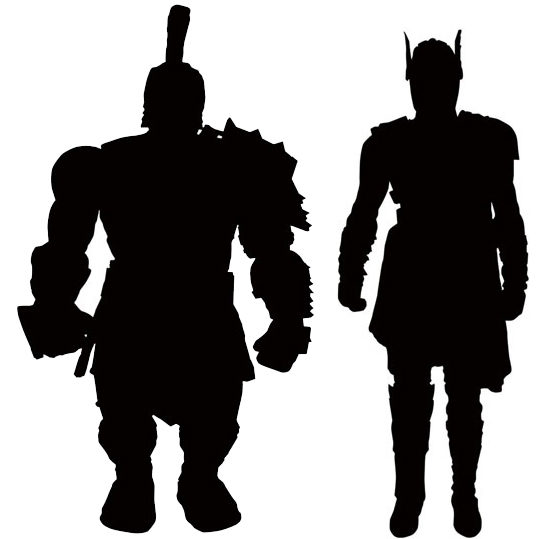 Thor Ragnarok Marvel Select Figures Silhouettes Teaser