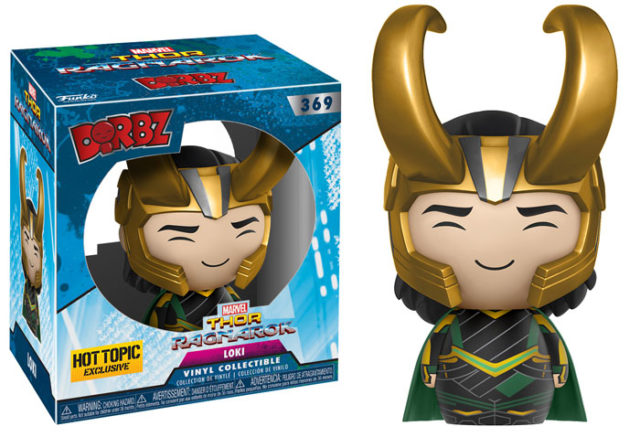 Hot Topic Exclusive Funko Loki Figure with Helmet