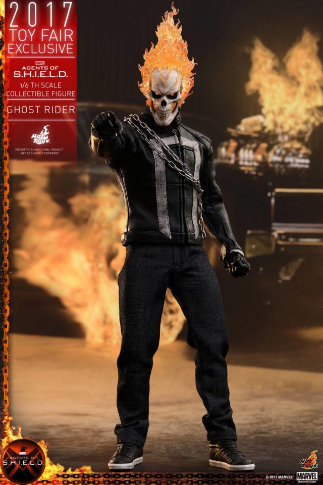 Hot Toys Exclusive Ghost Rider SHIELD Sixth Scale Figure