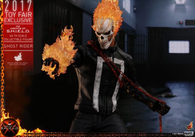 Hot Toys SHIELD Ghost Rider Figure Toy Fairs Exclusive 2017