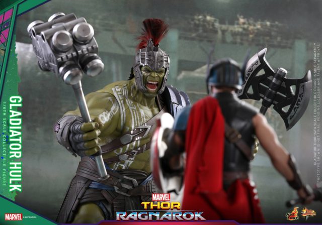 Hot Toys Thor Ragnarok Gladiator Hulk vs Thor Figures