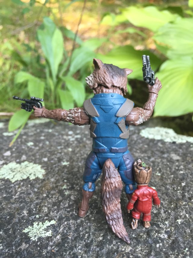 Marvel Legends Guardians of the Galaxy Vol. 2 Rocket Raccoon Figure Back