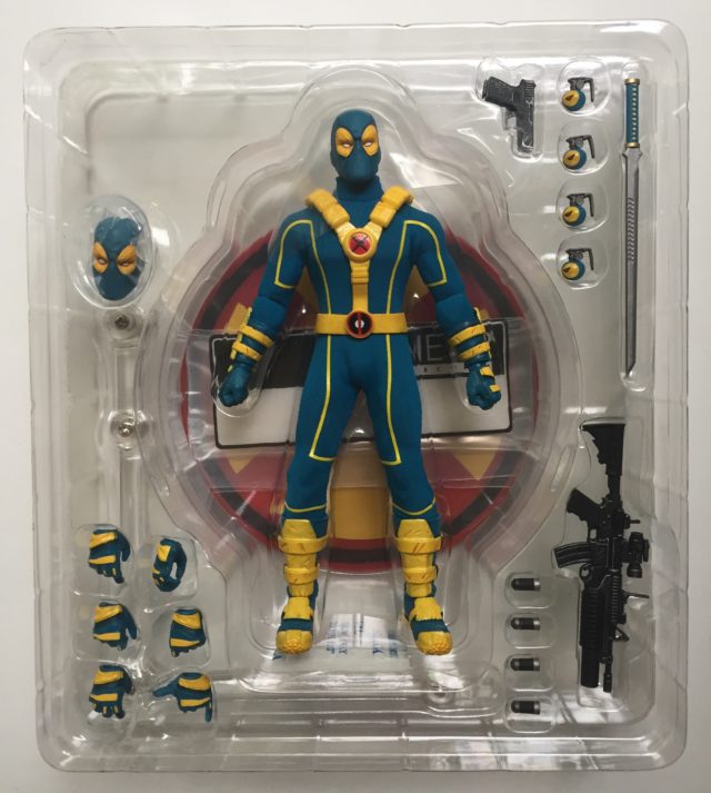 Mezco X-Men Deadpool Figure and Accessories ONE:12 Collective