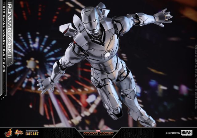 Iron Man Mark II Die-Cast Hot Toys MMS Figure
