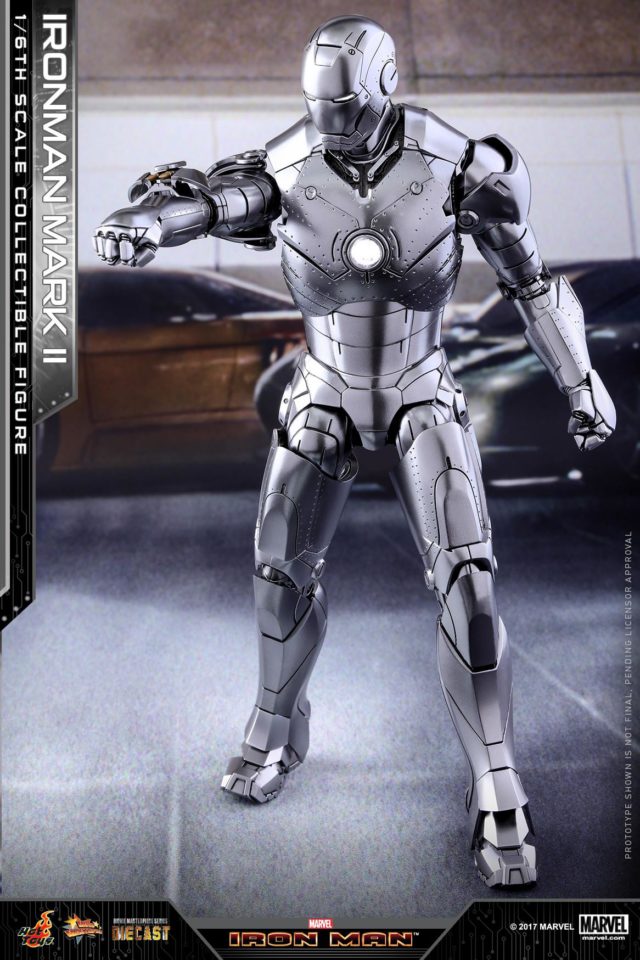 Iron Man Mark II Hot Toys Die-Cast Sixth Scale Figure
