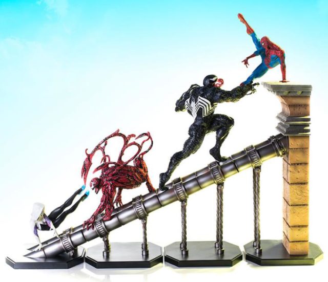 Iron Studios Spider-Man Battle Diorama Series Statues