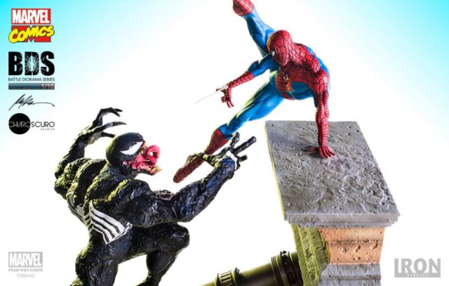 Iron Studios Spider-Man vs. Venom Statues