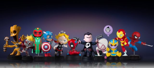 Marvel Animated Statues Gentle Giant Ltd Full Series Lineup with Spider-Man