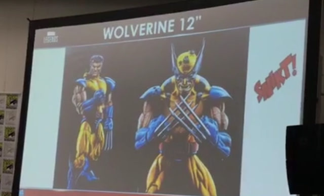 Marvel Legends 12 Inch Wolverine Hasbro Marvel SDCC Panel