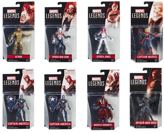 Marvel Legends 2017 Wave 5 4 Inch Figures Case Ratios