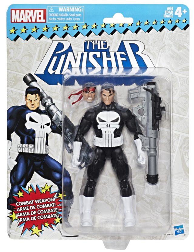 Marvel Legends Vintage Punisher 6 Inch Figure