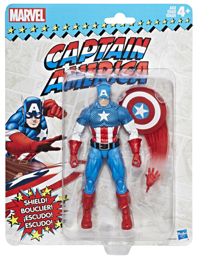 Marvel Legends Vintage Series Captain America Figure