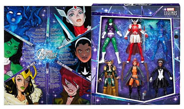 SDCC 2017 Exclusive Marvel Legends A-Force Box Set