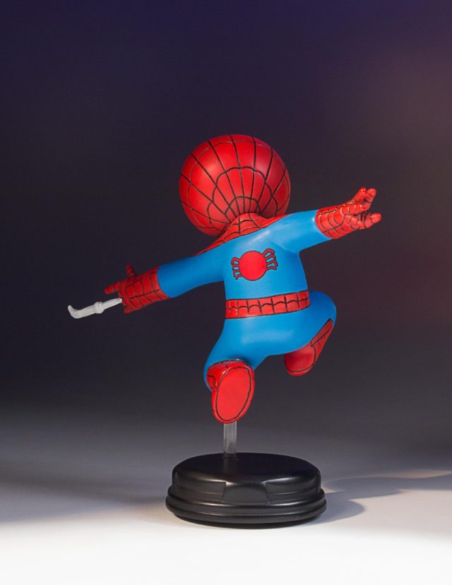 SDCC 2017 Gentle Giant Exclusive Marvel Animated Spider-Man Statue Back