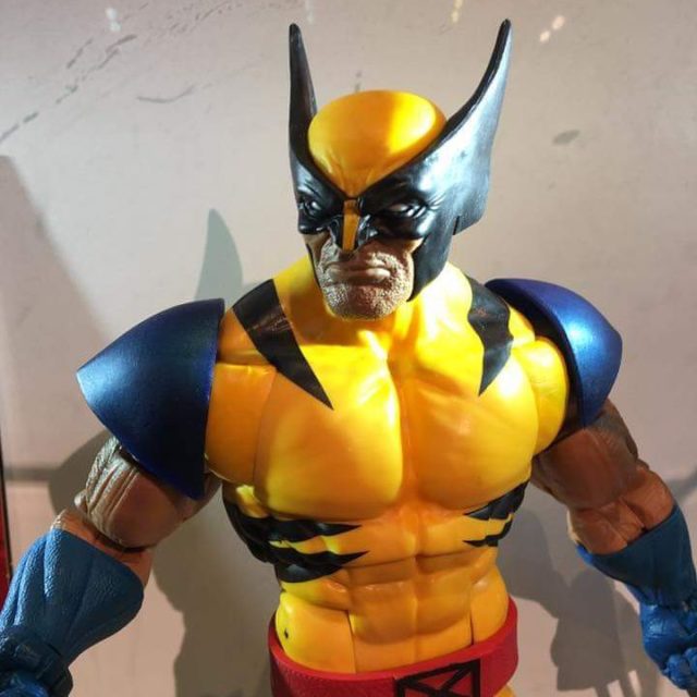 SDCC 2017 Marvel Legends 12 Inch Wolverine Figure Close-Up