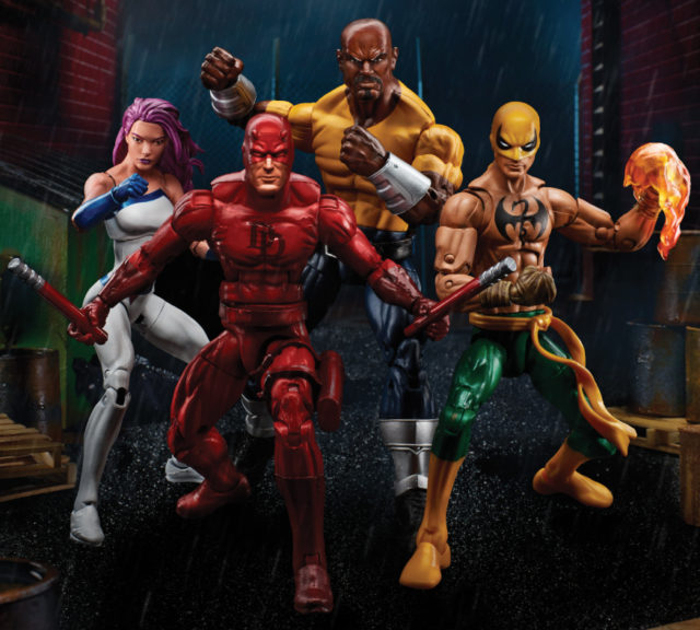 SDCC 2017 Marvel Legends Defenders 4-Pack Revealed