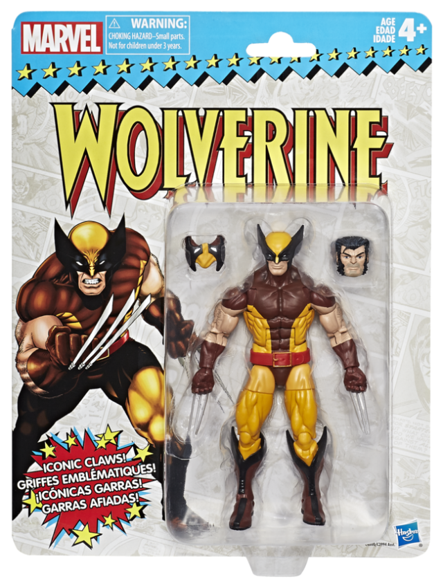 SDCC 2017 Marvel Legends Vintage Wolverine 6 Inch Figure
