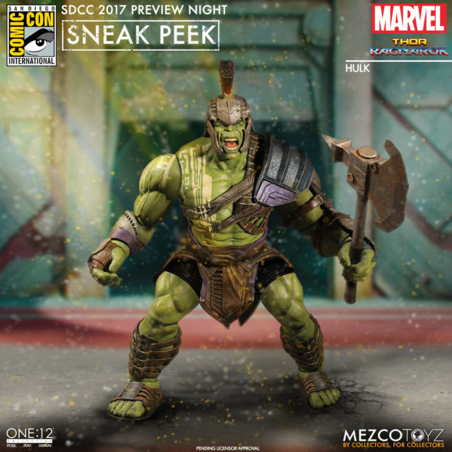 SDCC 2017 Mezco Gladiator Hulk ONE 12 Collective Figure