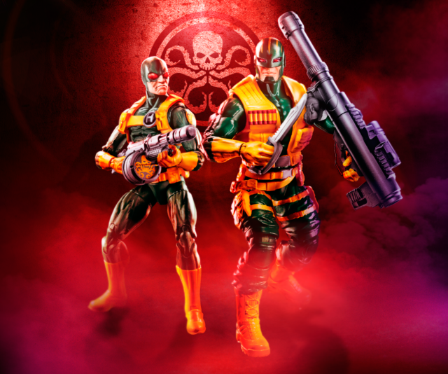 Toys R Us Exclusive Marvel Legends Hydra Troopers Two Pack