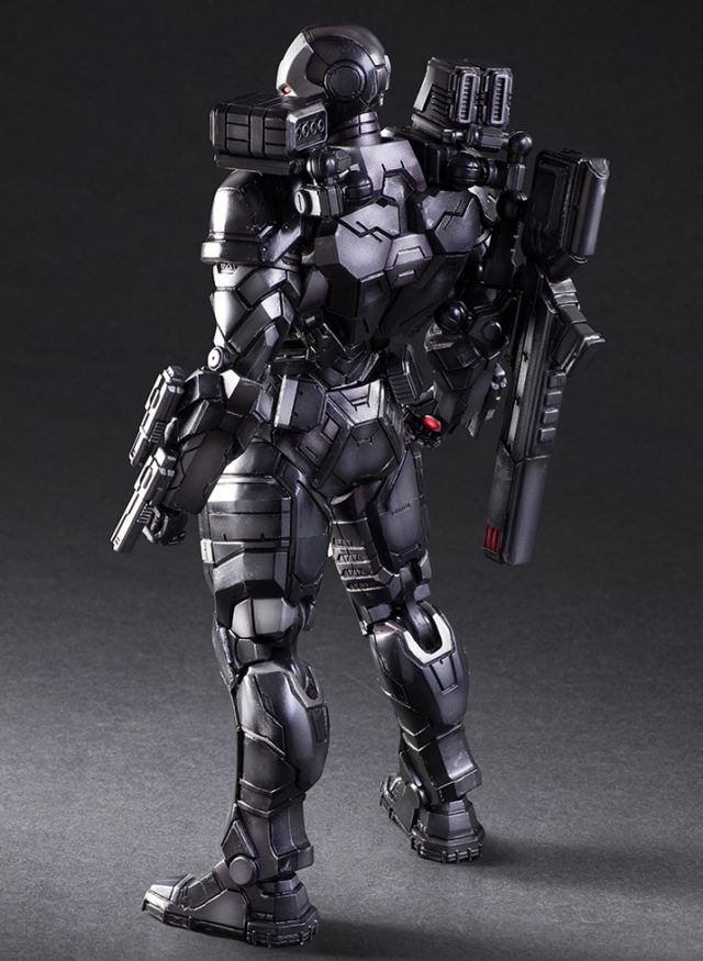 Back of Square-Enix War Machine Play Arts Kai Variant Figure