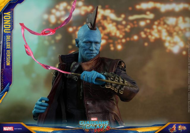 Hot Toys GOTG Vol. 2 Yondu Figure Catching Yaka Arrow