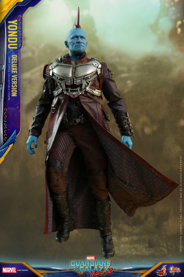 Hot Toys Yondu Deluxe Version Figure with Aerorig Flight Pack