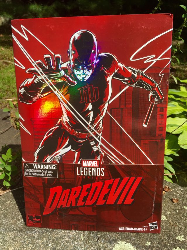 Marvel Legends 12" Daredevil Figure Box Front